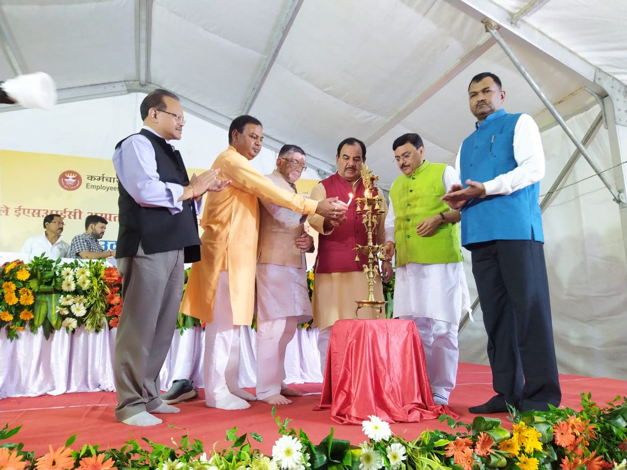 प्रेस विज्ञप्ति- 100 बिस्तरों वाले ई. एस. आई. सी अस्पताल, रुद्रपुर (उत्तराखंड) का उदघाटन