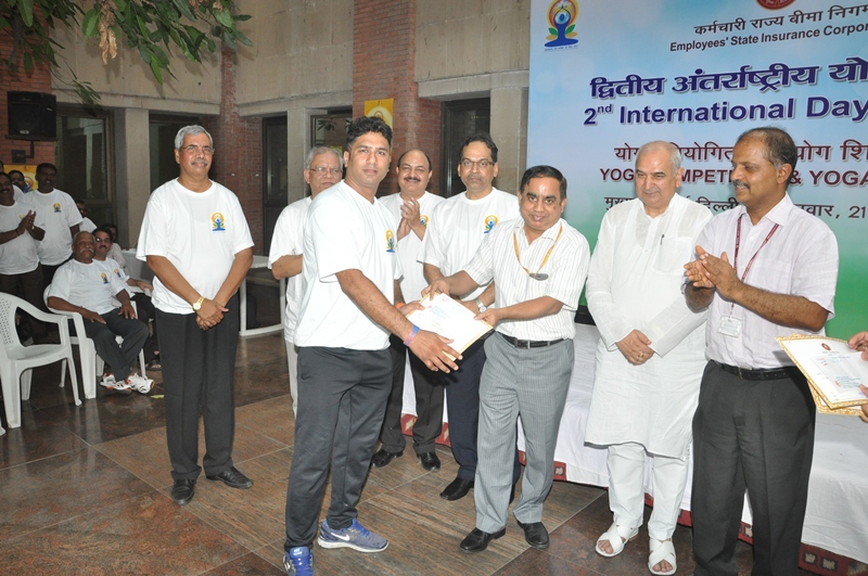Celebration of 2nd International Yoga Day