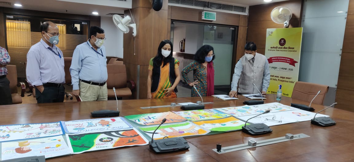 Press Release - Observance of Vigilance Awareness Week in Employee State Insurance Corporation (ESIC)