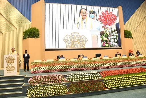 Press Release on 1st Graduation Day of ESIC Medical College & Hospital, Faridabad held on 07.03.2021 in the august presence of Hon'ble Vice President of India