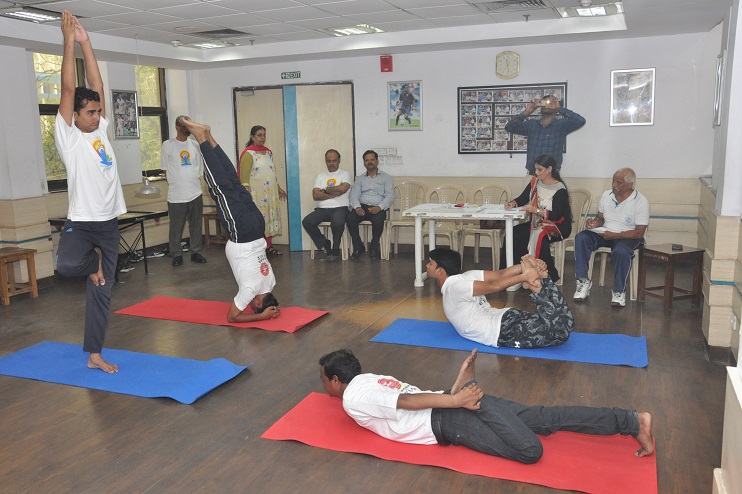 Celebration of 3rd International Yoga Day