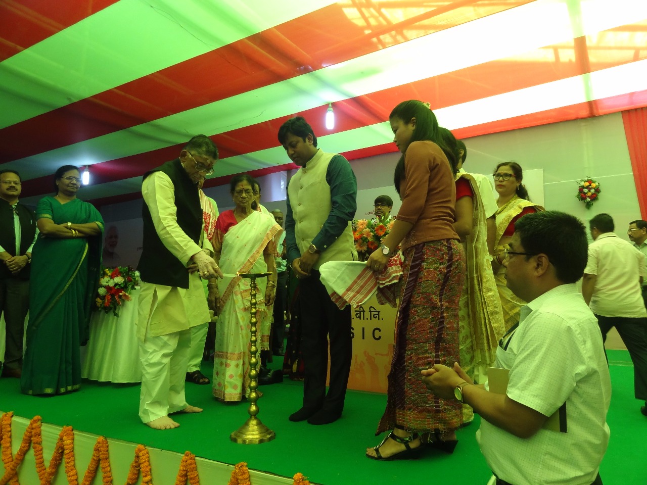 Foundation Stone for Renovation and Upgradation of ESIC Model Hospital, Beltola, Guwahati laid on 06.10.2017