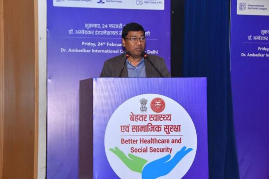 Shri Bhupender Yadav says that the government is working to increase the medical infrastructure of ESIC manifold from 19,000 beds to 28,000 beds and from 160 hospitals to 241 hospitals